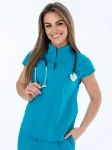 Bluză medicală Nina turcoaz