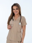 Bluză medicală Laura bej