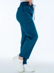 Pantaloni medicali clasici Klara lazuli
