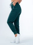 Pantaloni medicali jogger Sara verde sticlă