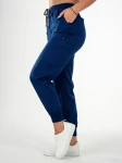 Pantaloni medicali jogger Sara bleumarin