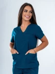 Bluză medicală Kamila lazuli